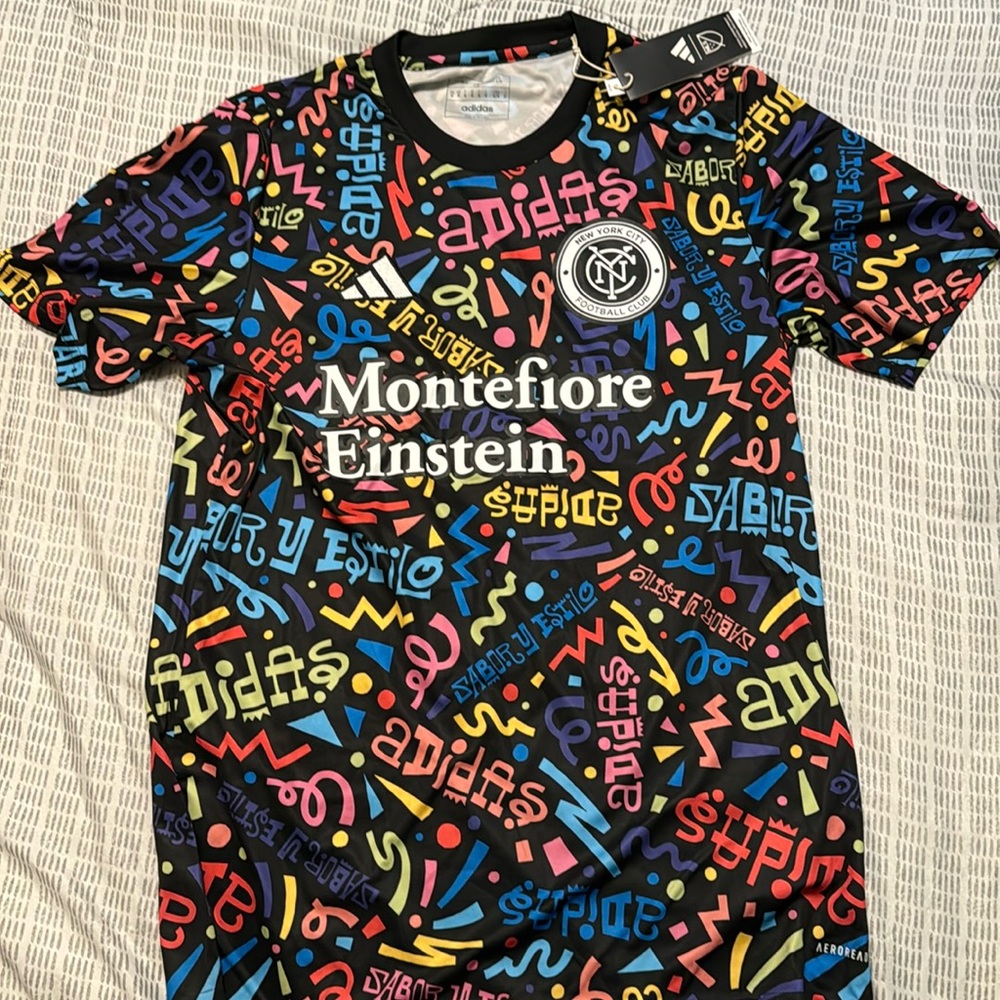 Adidas New York City soccer jersey